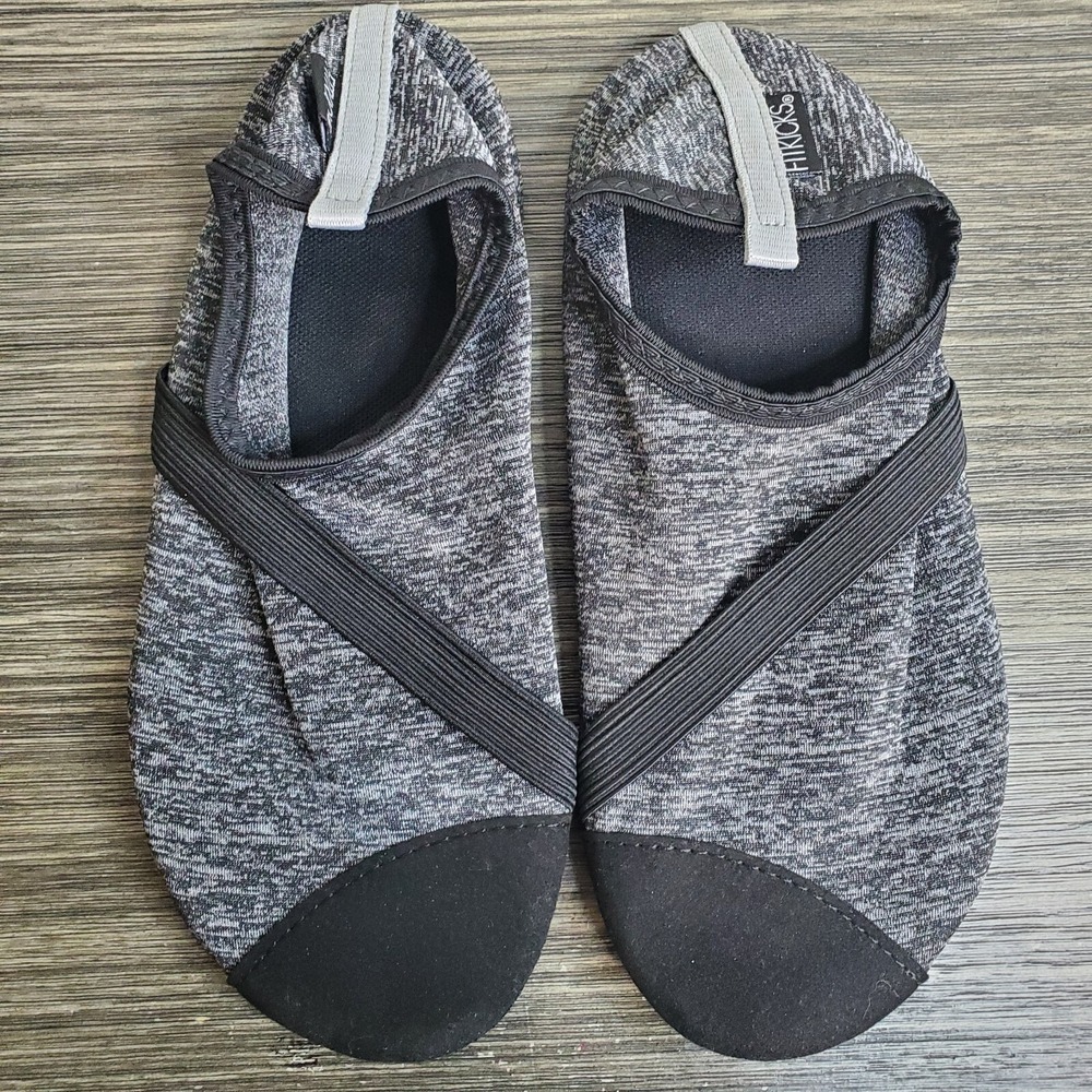 Fitkicks Women's Shoes Ladies Active‎ Athletic Comfort Footwear Black/Grey Small